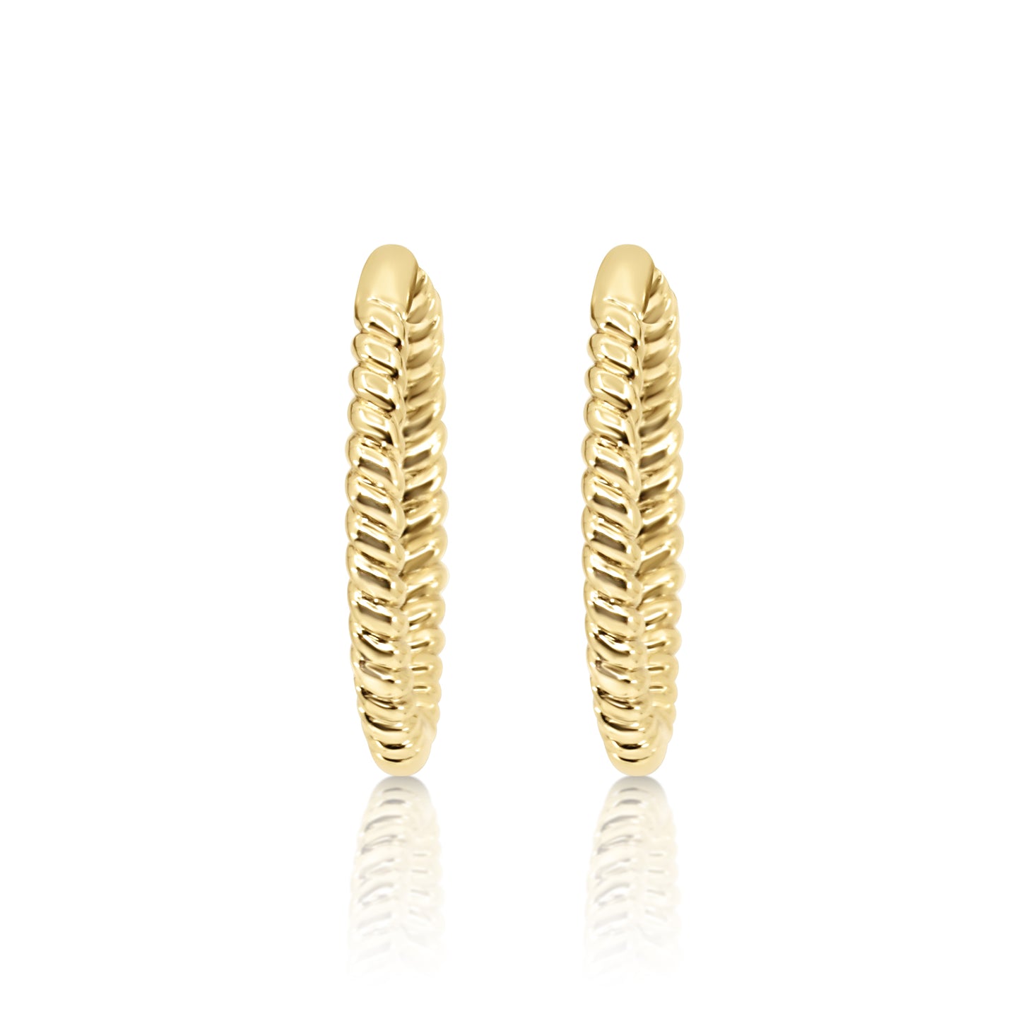 Classic Rope Design Earrings